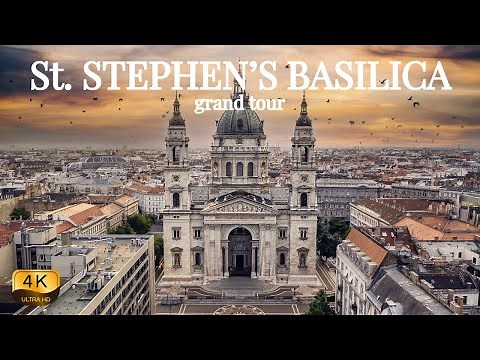 【4K】St. Stephen's Basilica in Budapest - Grand Tour - With Captions [CC]