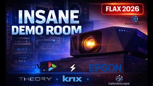 Dreamscapes AV Brings Massive Theater Demos to FLAX 2026 | Krix, Theory, Kaleidescape, and More! | Kaleidescape