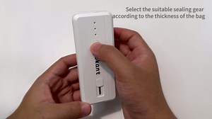 Amazon.com: Hokant Mini Bag Sealer Handheld Heat Sealer and Cutter, 1300mAh Rechargeable Portable Mini Sealing Machine with 3 Sealing Gear for Chip Bags Plastic Bags Food Storage (Green): Home & Kitchen