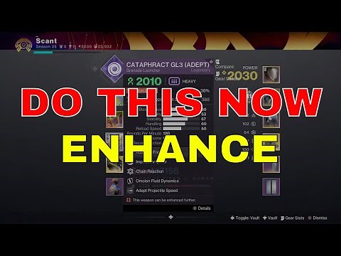 HUGE ENHANCEMENT UPDATE FOR WEAPONS