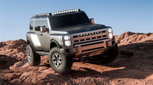 Hyundai Boulder concept takes aim at Jeep Wrangler and Ford Bronco