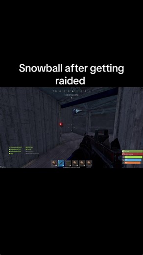 Surviving Raids in Rust: Snowball Strategies
