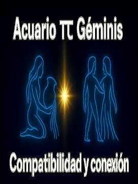 Acuario y Géminis : Compatibilidad y Conexión #horoscopo #signosdelzodiaco #amor #relaciones