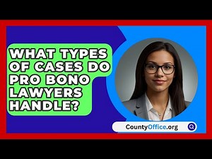 What Types Of Cases Do Pro Bono Lawyers Handle? - CountyOffice.org