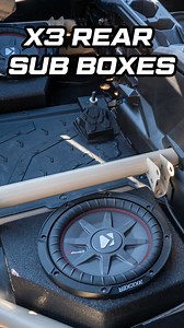 UTV Stereo on Instagram: "Check out our new rear sub boxes for 2019+ Can-Am X3! Now you can add sub woofers under each seat to get the maximum amount of bass possible! • • • #polarisrzr #canamx3 #utvstereo #offroad #rigidindustries #shocktherapyusa #tmwoffroad #xtcpowerproducts #tensortire #simpsonseats #utvoffroad #mtsoffroad #methodracewheels #bajadesigns #shreddy #offroading #sendit #offroadracing #kickeraudio #mtsoffroad #brickcityfab #camprzr #methodracewheels"