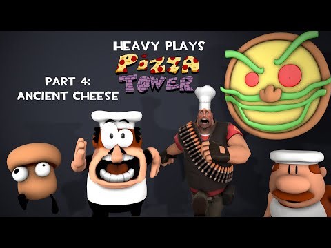 TF2 Heavy Plays Pizza Tower Part 4: Ancient Cheese