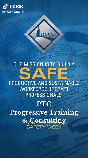 PTC • PTC progressive training & consulting. Theres safety in every curriculum. This video discusses how NCCER training always emphasizes safety. #OSHA30 #nccercertified #osha10class #safetytraining #welders #firesafetytraining #construction #houston