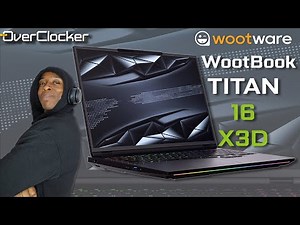 WootBook Titan 16 X3D - The best Gaming Notebook money can buy in SA