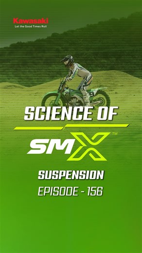 6.7K views · 100 reactions | The part of a SuperMotocross bike with the widest range of adjustability is the suspension; stiffer for steep SX jumps and softer for big bumps and higher speeds of MX. Learn more about the suspension setup that could make or break the #SMX Playoffs: SX, MX, or a hybrid of both.  #SoSMX #GoodTimes #Kawasaki | Kawasaki USA | Facebook