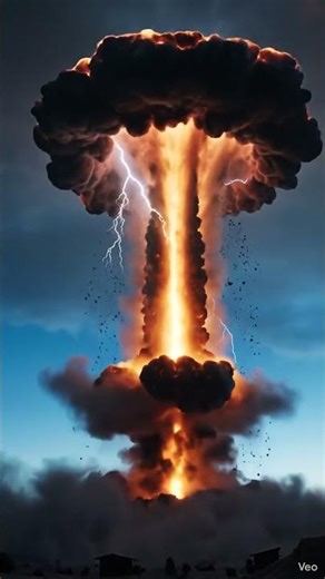 What an Atomic Blast Really Looks Like 😳☢️ (Ultra Realistic Cinematic) #atomic #explosion #cinematic