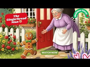 The Gingerbread Man 🍪 | A Classic Bedtime Story for Kids