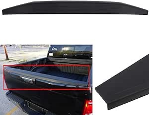 FINDAUTO Tailgate Protector Cap Cover Molding Spoile Fit for 2015-2018 for Ford for F-150 Replace for 02ETM1211ABK