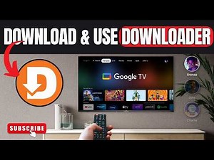 Google TV: How To Download and Use Downloader | Install Downloader on Google TV!