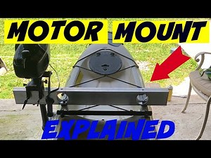 Best DIY Kayak Motor Mount (How To) Hobie Revolution 13