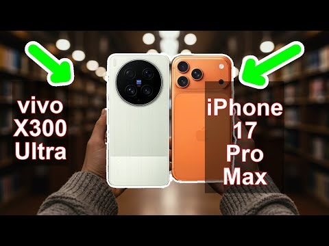 vivo X300 Ultra vs iPhone 17 Pro Max