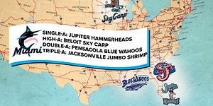Explore the Marlins' Minor League ballparks