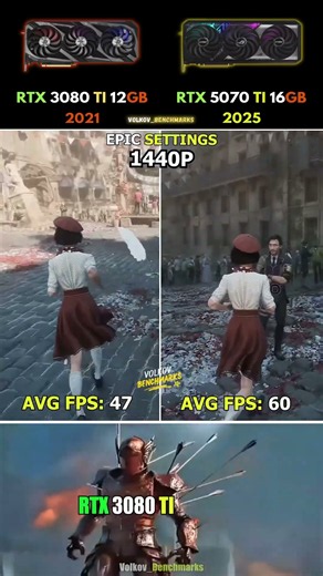 RTX 5070 Ti vs RTX 3080 Ti - Does Generational Distance Matter? #pcgaming