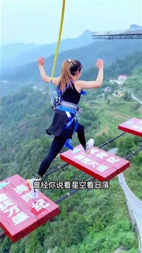 Bungee Jumping With Rope In Beautiful Place:Asmr Bungee Jumping