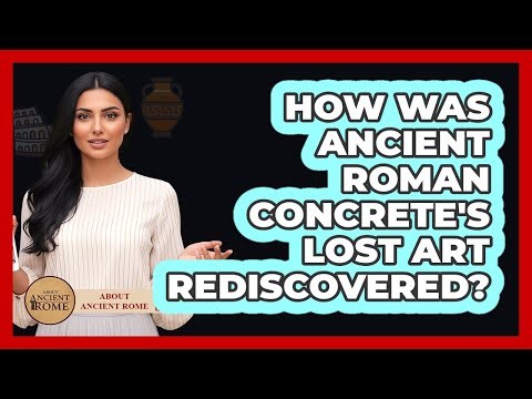 How Was Ancient Roman Concrete's Lost Art Rediscovered?