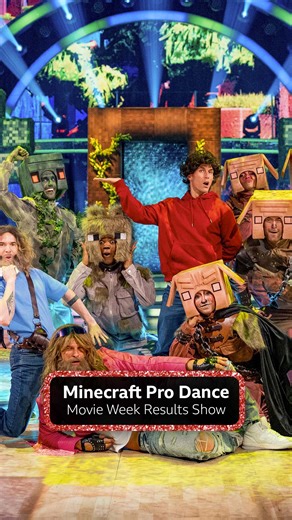 Minecraft meets #Strictly. Thinking outside the sand box, this is a pixel perfect performance! 👾 | BBC Strictly Come Dancing
