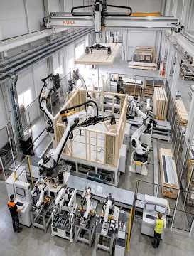 A 100% automated housing factory that has turned the construction industry upside down.