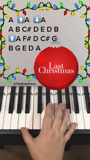 Last Christmas Piano Tutorial