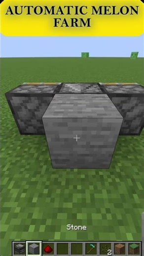 MINECRAFT Automatic Melon Farm Made Easy!