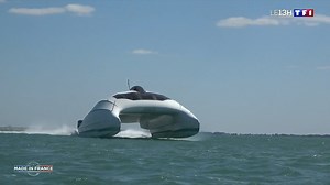 🇫🇷 MADE IN FRANCE - "Lili" : c'est le petit nom de ce gros "coquillage" de 10 mètres de long, 3,5 tonnes de fibre de verre et de plastique... et d'"une capacité unique". Regardez 👇. | TF1 INFO