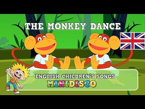 Children’s Songs | THE MONKEY DANCE | Cartoon | Mini Disco