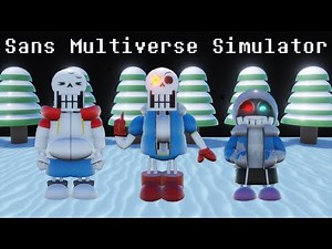New cool undertale game(Sans Multiverse Simulator)