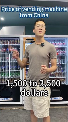 How much does it cost to buy a smart vending machine from China #vendingmachinefactory