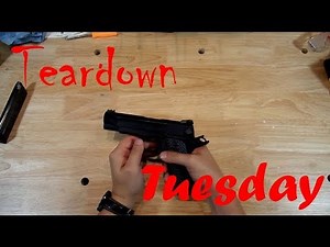 Bushingless 1911 Disassembly in 1 minute! - Teardown Tuesday