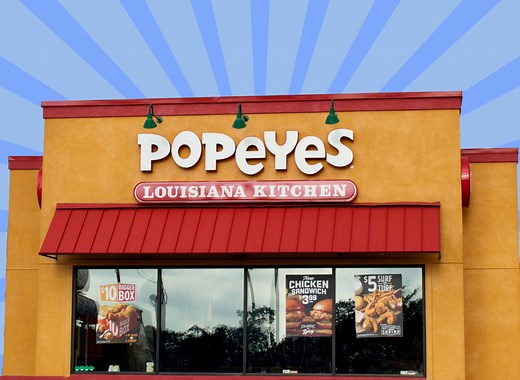 The 10 Best & Worst Menu Items at Popeyes, According to a Nutritionist