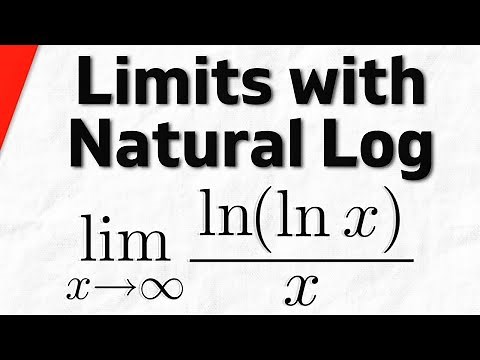 Limits with the Natural Log | Calculus 1 Exercises