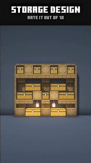 Cool Storage Design in Minecraft 🌸 #5