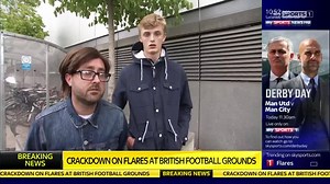 2.3M views · 5.3K reactions | Flares banned from football? Mancs are NOT happy. | Soccer AM | Facebook