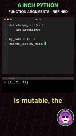 🤯 Functions can reach outside their scope? Understand Pass-by-Sharing in 30 seconds. #CodeMagic