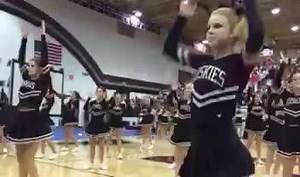 HHS fall sports assembly! First home game tonight at 7 PM! Be there! Credit: Heather Hackett | Hamilton High School