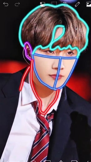 How to draw 🫶 J-hope from BTS #art #shorts #viral #bts #jhope #spaghetti #howto #trending #drawing
