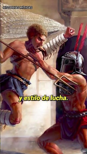 😱What are the 4 types of gladiators? #history