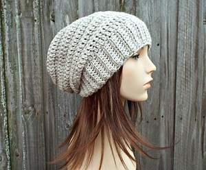 Crochet Hat Pattern - Slouchy Beanie Hat Mens Hats Womens Hats Winter Hats - How to Crochet Tutorial Easy Crochet Pattern - Shiplap Beanie - Etsy Canada