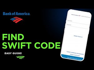 How to Find SWIFT Code of Bank of America !