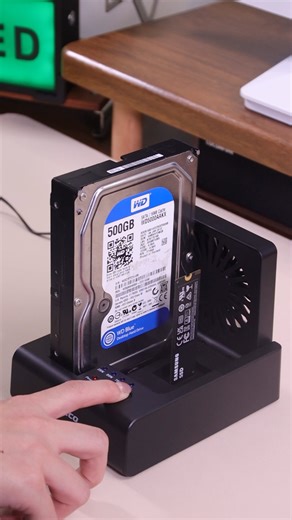Dual Compatibility, One-Click Cloning! Fully Supports SATA and M.2 NVMe Transfer. https://fideco-it.com/products/fideco-2-5-3-5-inch-sata-hard-drive-m-2-nvme-ssd-clone-dock-station-ms01 #tech #techlover #computer #techgadgets #gadgets #pc #ssd #hdd #usb | FIDECO