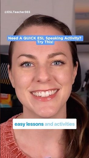 Think, Pair, Share ESL Activity 📚 Easy ESL Lessons