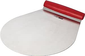 Cake Boss Stainless Steel Tools and Gadgets Cake Lifter, Red