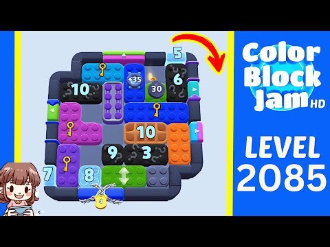 Color Block Jam Level 1168 (2085) Solution Walkthrough