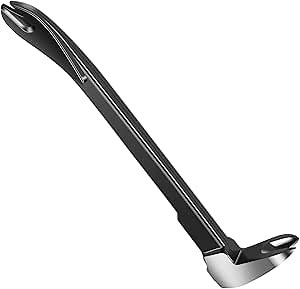 Nail Puller, Cats Paw Nail Remover, Portable Pry Bar Crowbar Tool, Steel Nail Extractor Tool, Ergonomic Nail Remover Tool (205mm)