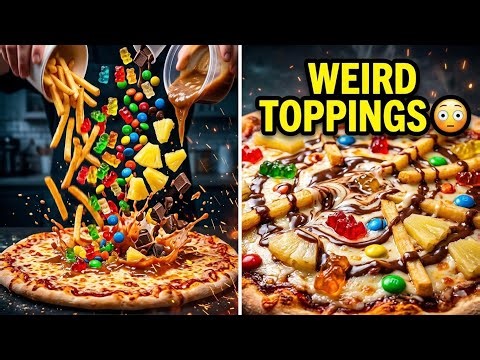 Pizza Song & Story: Weird Toppings Chaos 😱