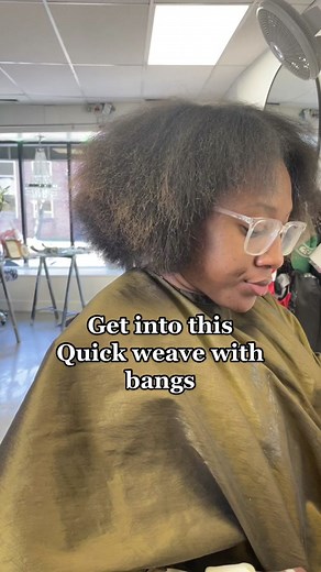 Bangs Inspiration: Quick Weave Tutorial