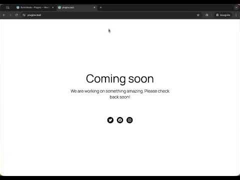 How to Set Up a WordPress Maintenance Page in 1 Click (Build Mode Plugin)